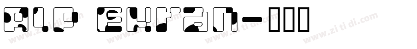 Alp Ekran字体转换